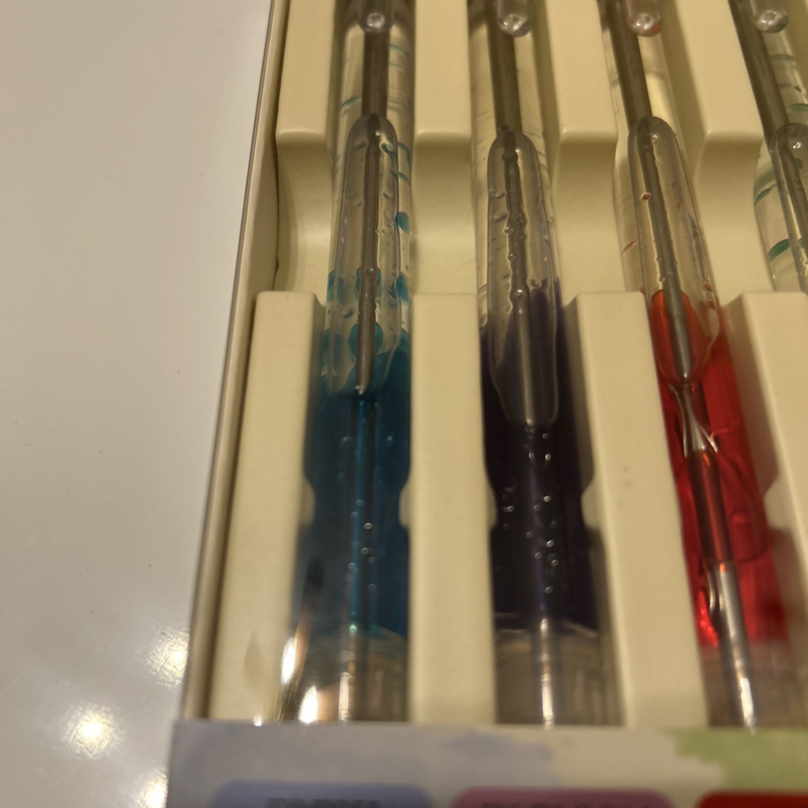 Lifelines Scented Lava Pens 5 Pack Colored Gel Pens Flowing Ink Aromatherapy NEW