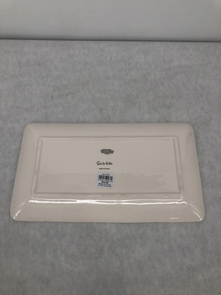 Sur La Table Pumpkin Rectangular Platter - NEW