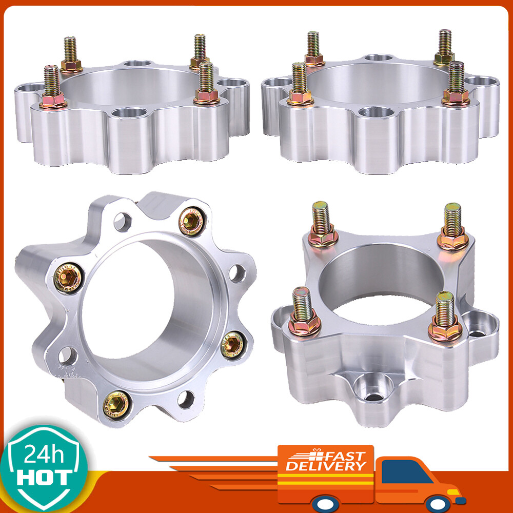 For Yamaha Raptor 700 660 1.5" 2" (3" 4") Complete Wheel Spacers Front Rear Pair