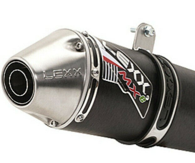 Lexx Slip On Silencer Exhaust Honda Trx 400X 400Ex 1999-2014 Muffler Pipe Gncc
