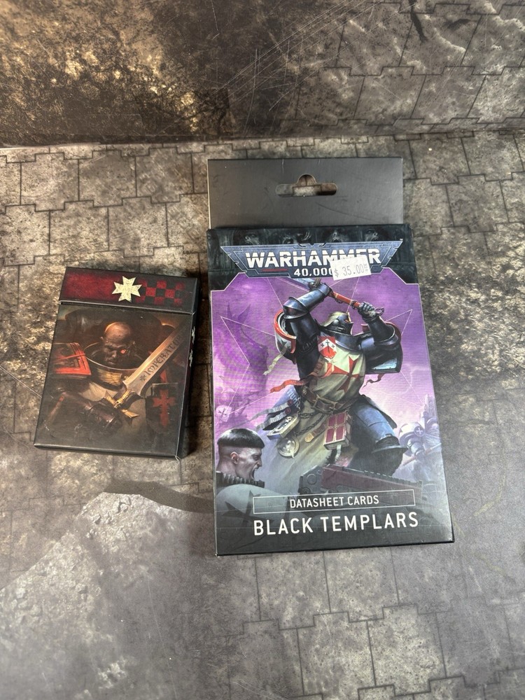 Warhammer 40k Black Templars Datasheet Cards (#2691)