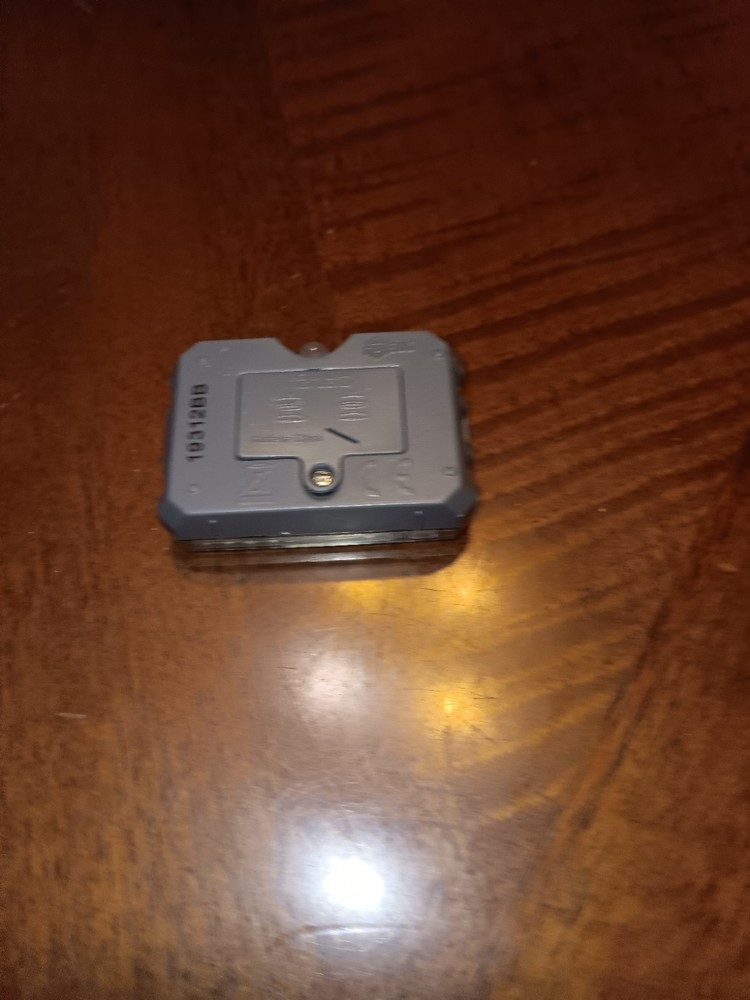 HexBug Battlebot Transparent Gray Handheld Robot Remote Control Not Tested.