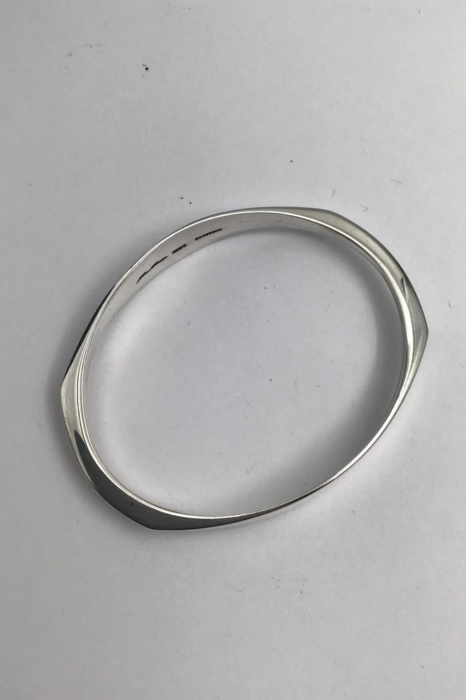 Hans Hansen Sterling Silver Modern Bangle