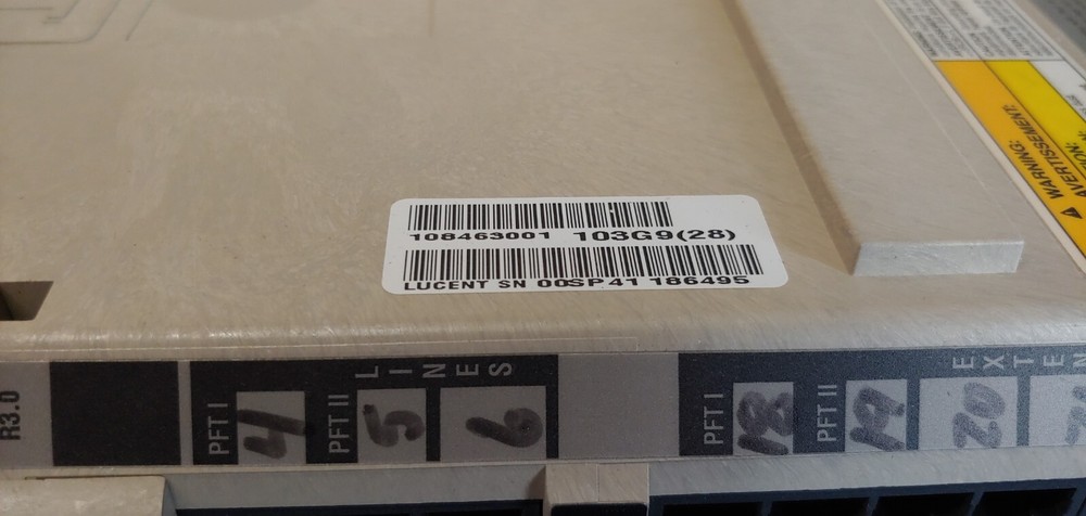 Lucent Partner ACS 308EC module R3.0 / 103G9(28) Expansion Module