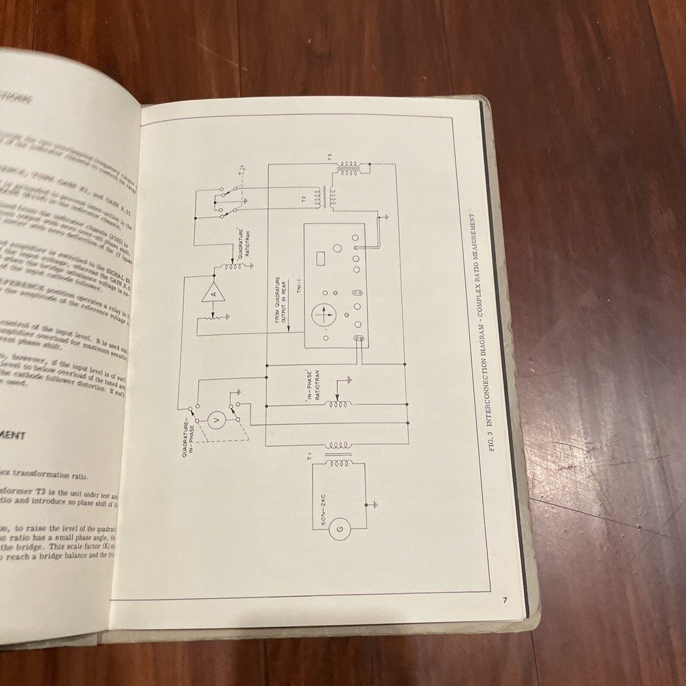 Gertsch Model TNI-1 Tuned Null Indicaror Instruction Book