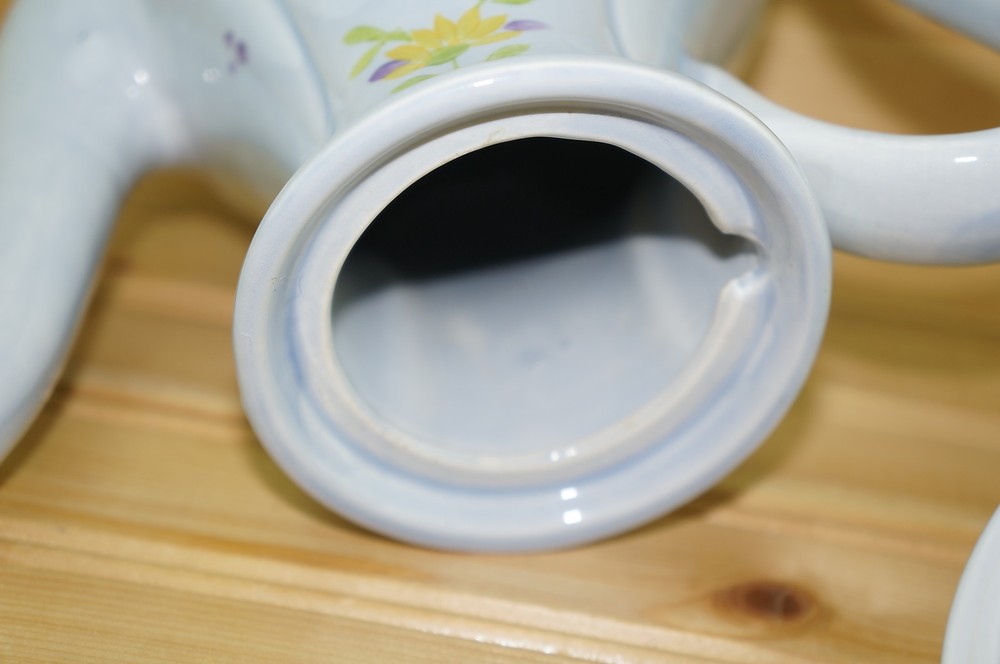 Longchamp Printemps Coffee Pot, 7 1/2" with Lid