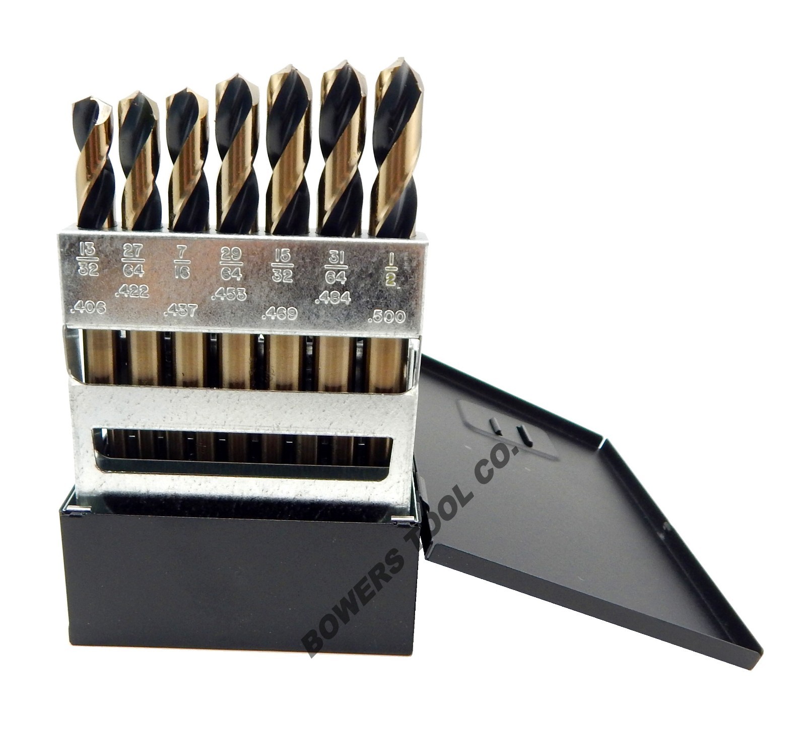 Norseman 29pc Stubby Screw Machine Length M7 Drill Bit Set 1/16-1/2 USA SPT-29