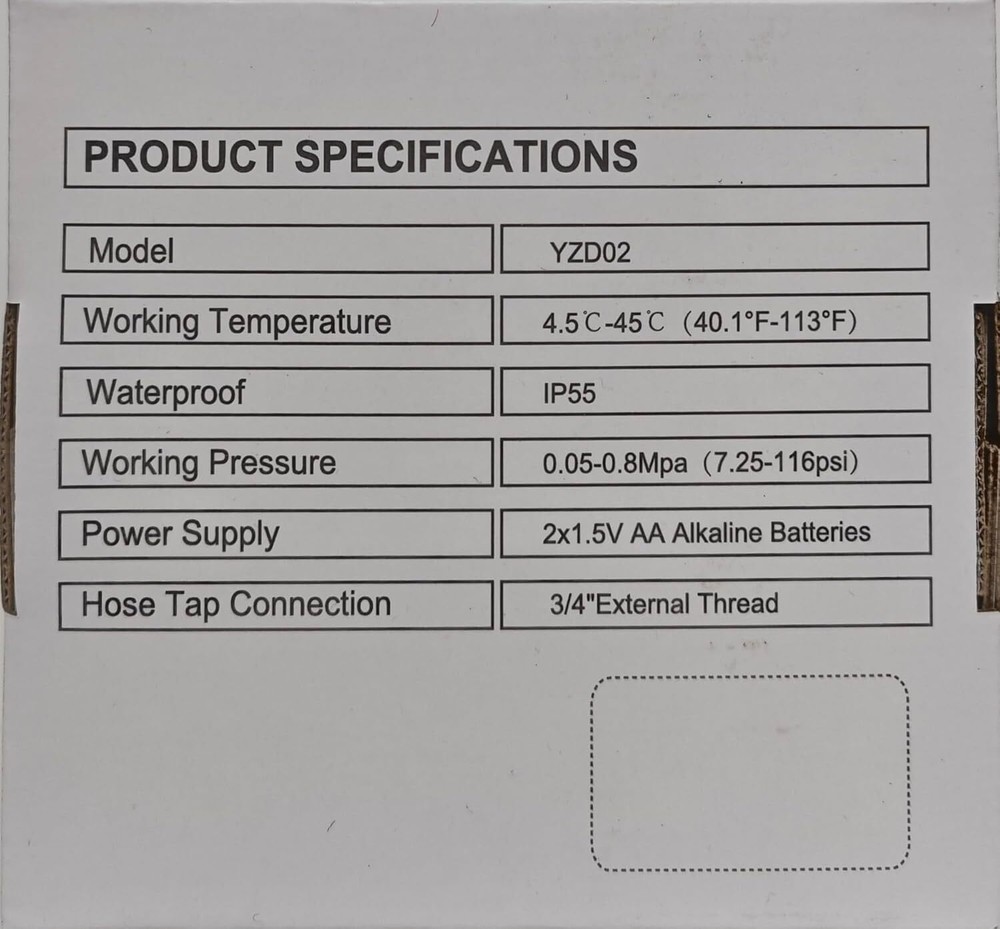 Sprinkler Timer Brass Swivel Water Timer for Garden Hose 2 Zone Programmable