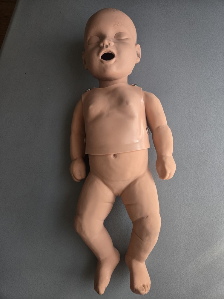 Simulaids Infant CPR Training Manikin - Non-Electronic, Removable Head & Chest