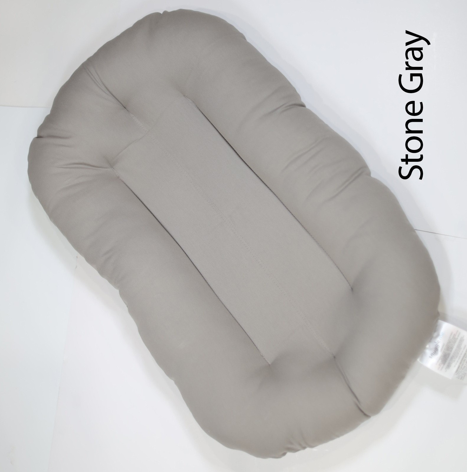 Snuggle Me Toddler Lounger Organic 100% Cotton Cover Color Stone NEW