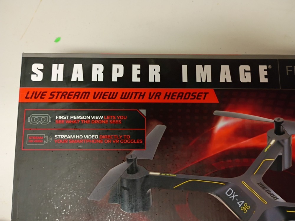 LNIB | Sharper Image FPV Streaming Drone With VR Headset DX-5