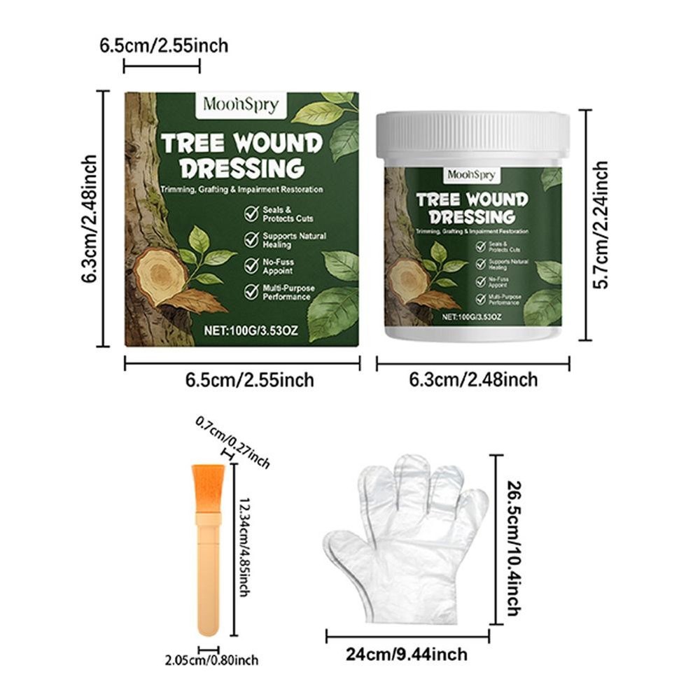 Tree Wound Dressing Sealant - Pruning Cut Healing Paste for Trees & Shrubs