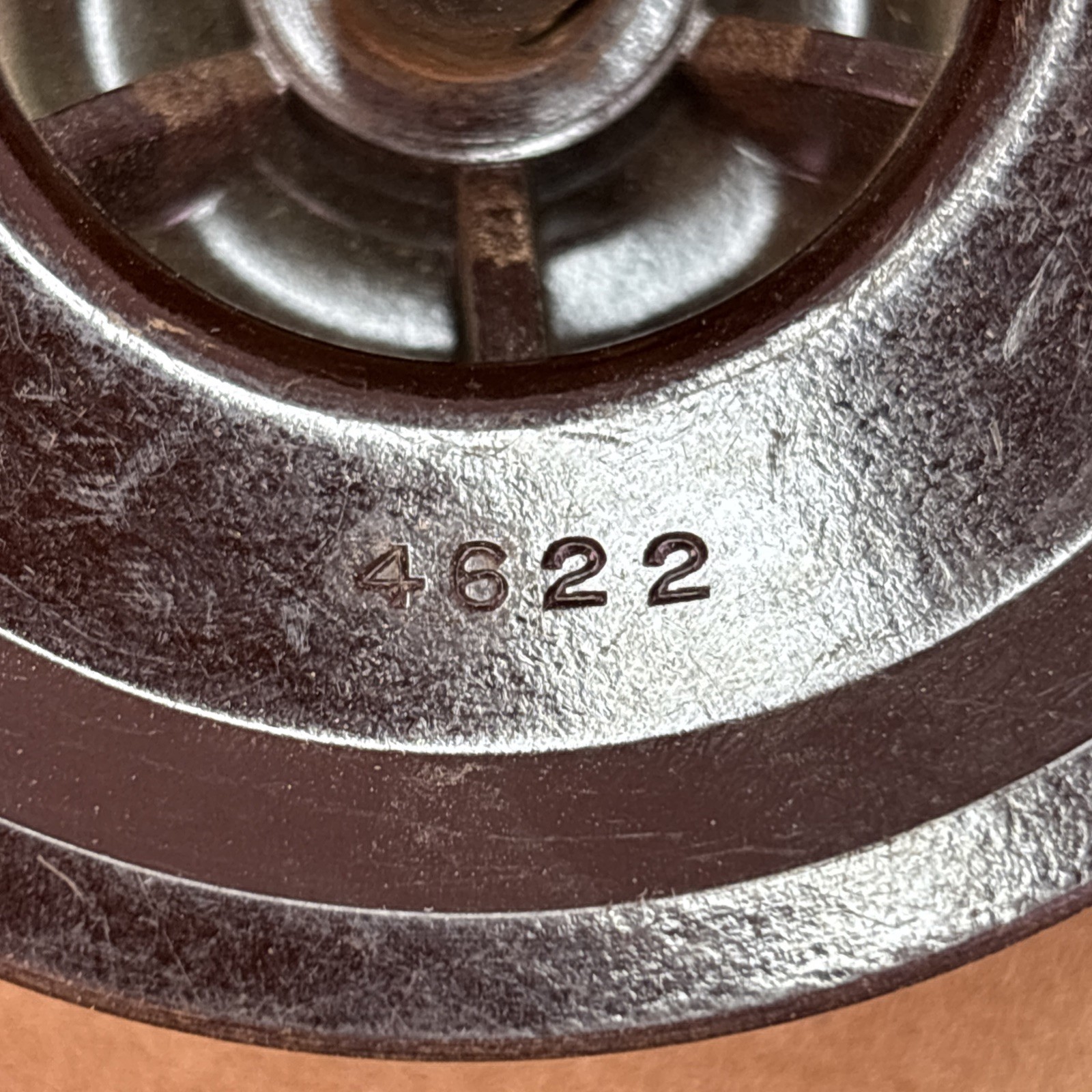 VTG Atwater Kent 1920's Brown 3 1/4" 0-100 Indicator Knob NO Set Screw (QTY)