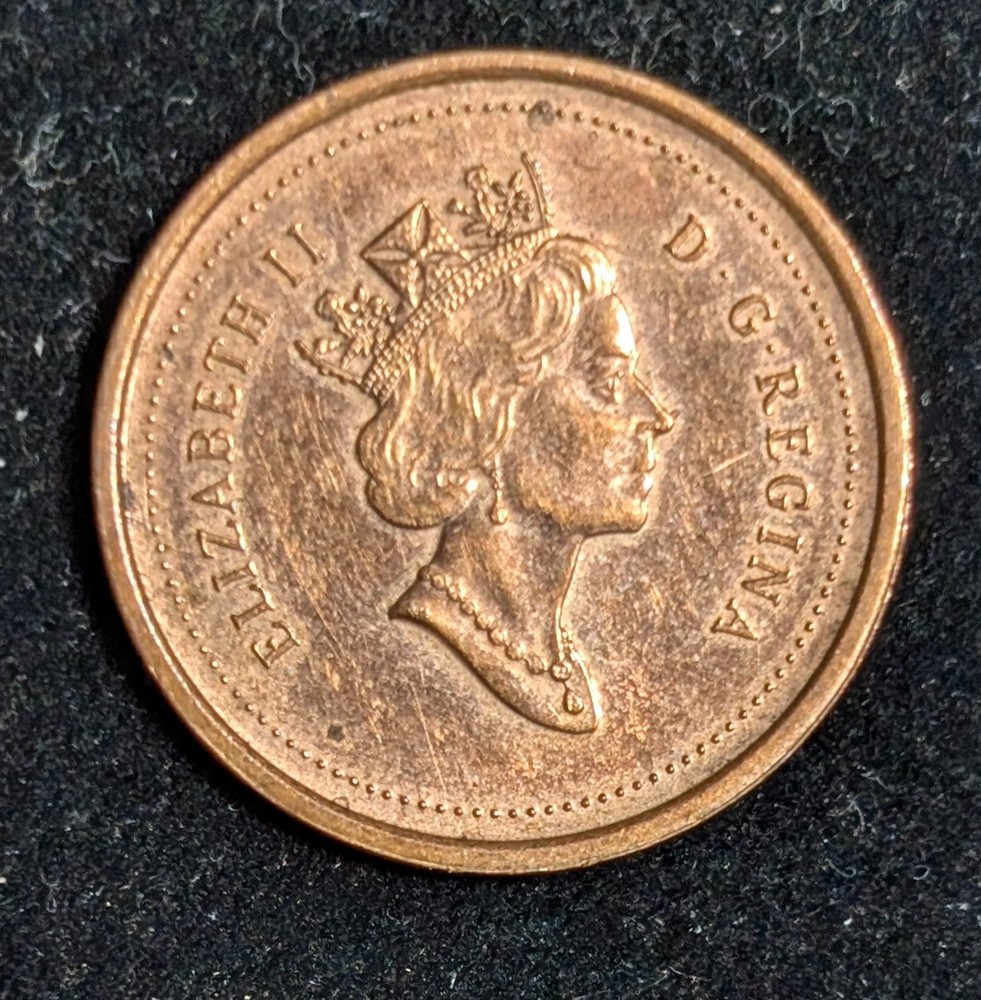 2000 Canada 1 Cent Circulated KM# 289 Brown