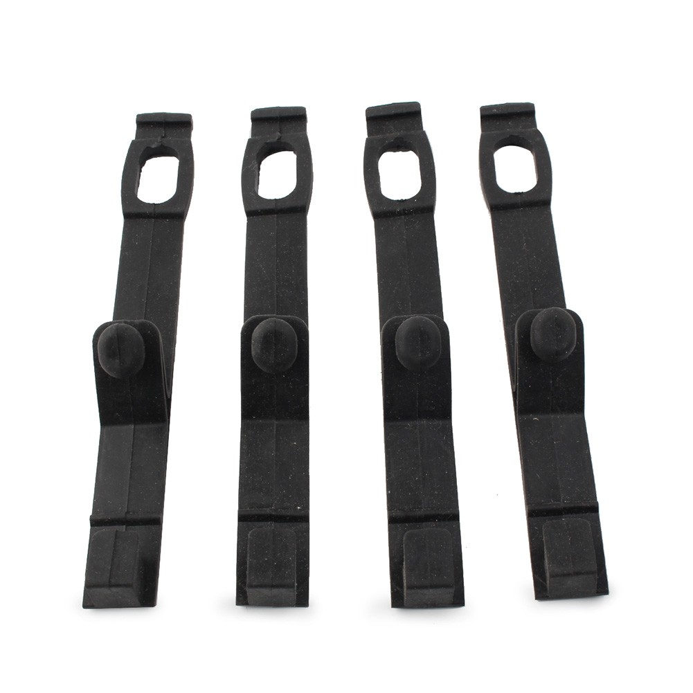 4X Headlight Rubber Straps For Dirt Bike Motorcycle Headlight Fix Brackets Strap