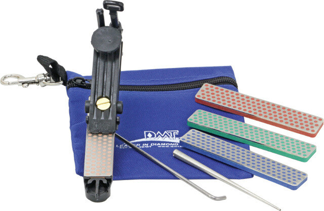DMT The Aligner Deluxe Kit Includes interchangeable stone holder and knife clamp