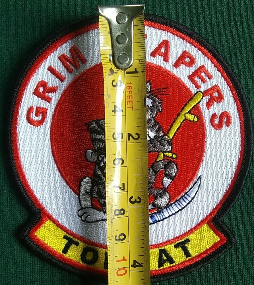 VF-101 GRIM REAPERS US NAVY TOMCAT Military Patch