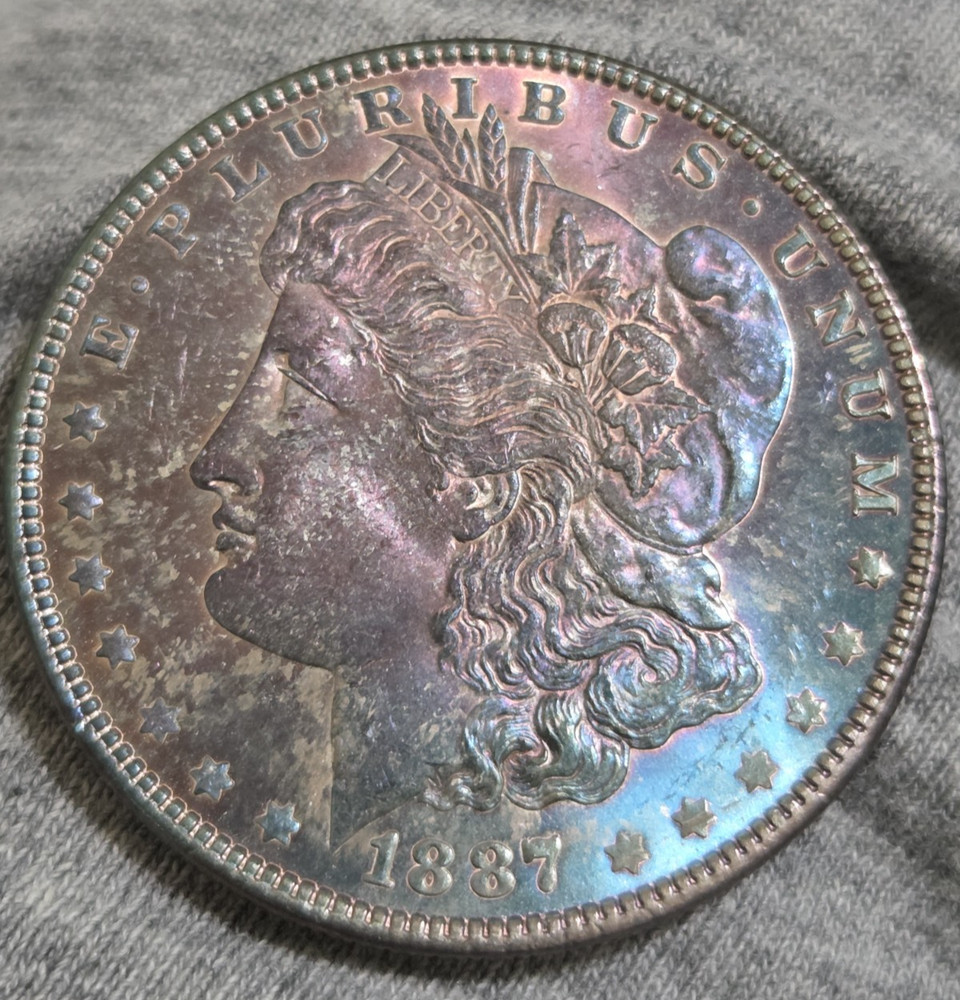 1887 Morgan Silver Dollar