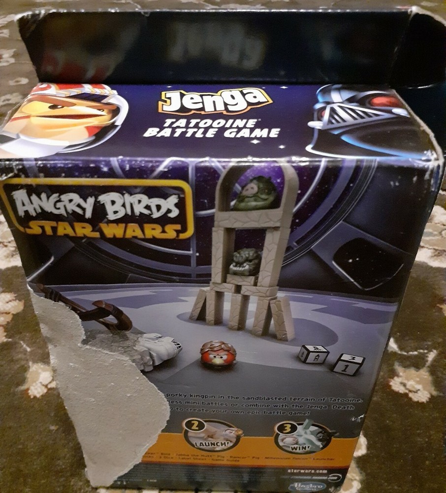 Star Wars Angry Birds Jenga Game