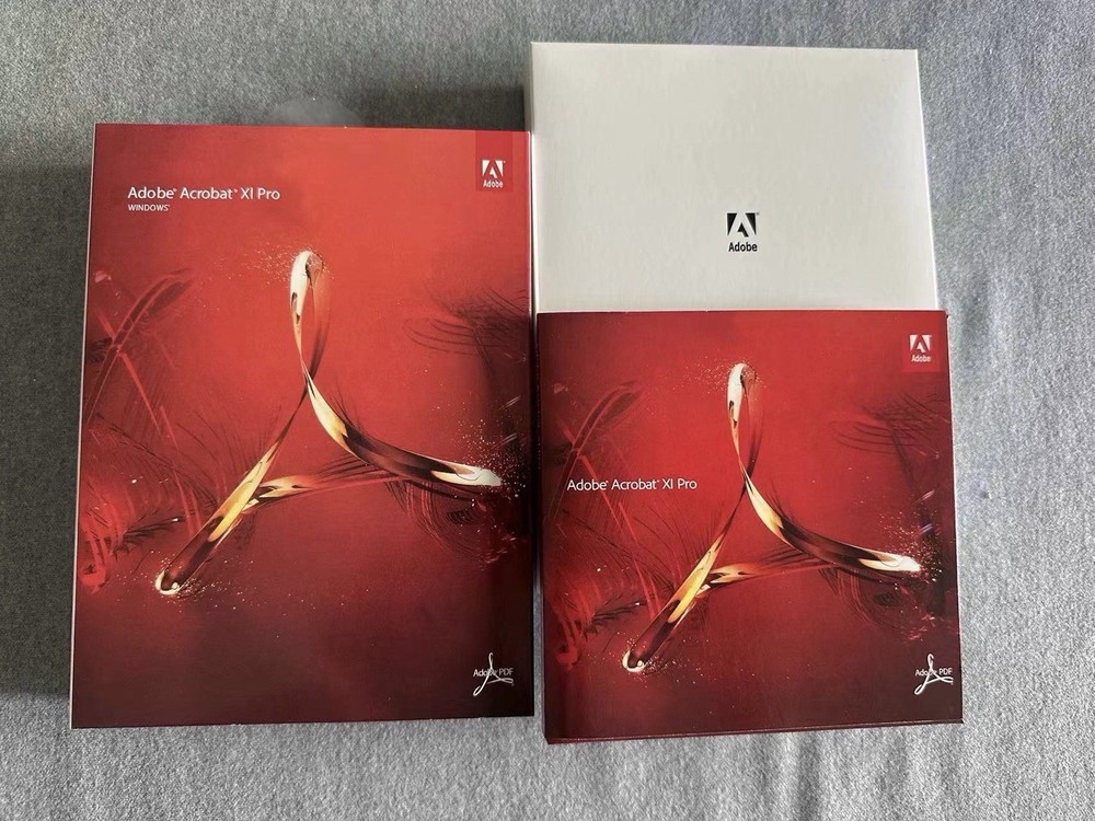 Adobe Acrobat XI Pro Full Version| Permanent License (For 3 PCs)|DVD Windows New