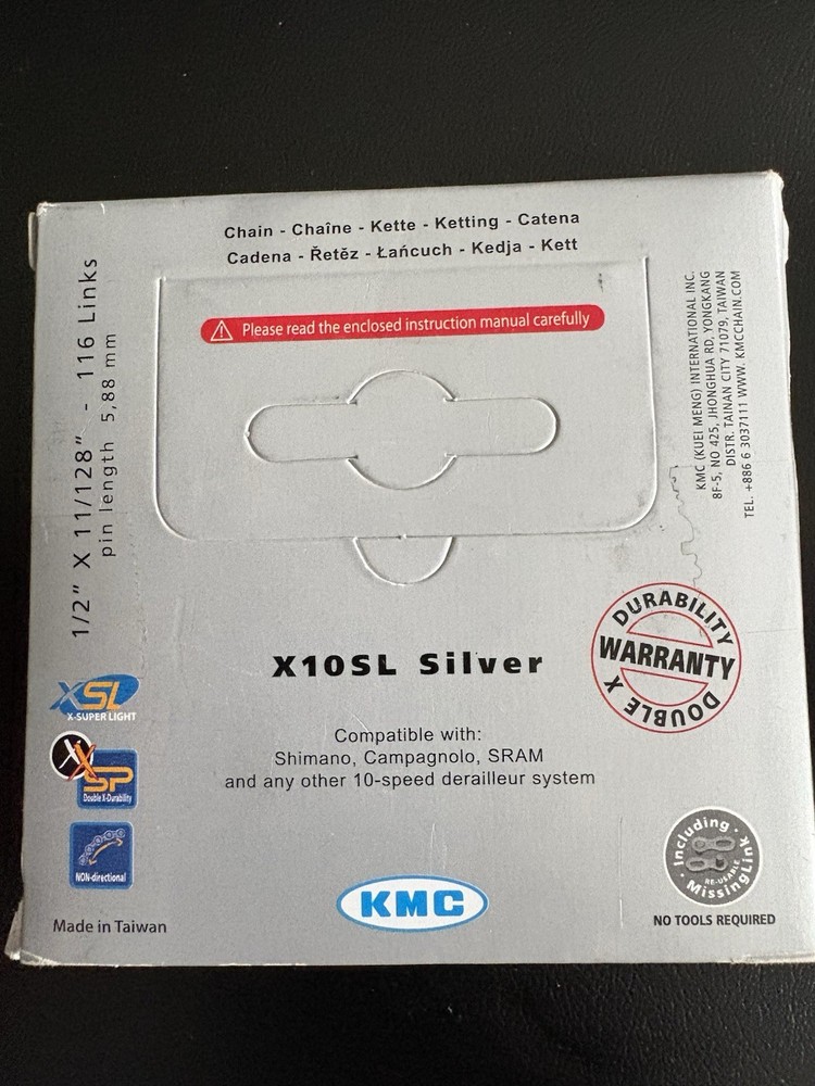 KMC X10SL 10-Speed Chain