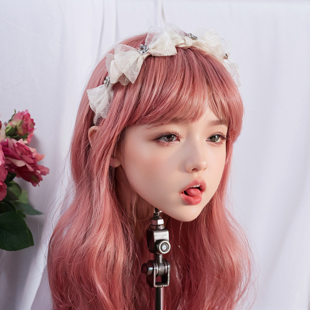 Female head model, replaceable wig,Mannequin Head,exquisite makeup,realistic,TPE