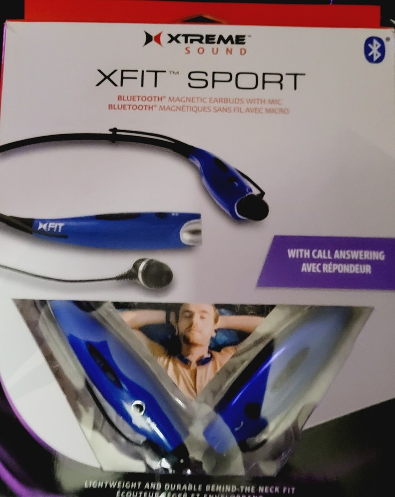 XFIT SPORT bluetooth earbuds with mic