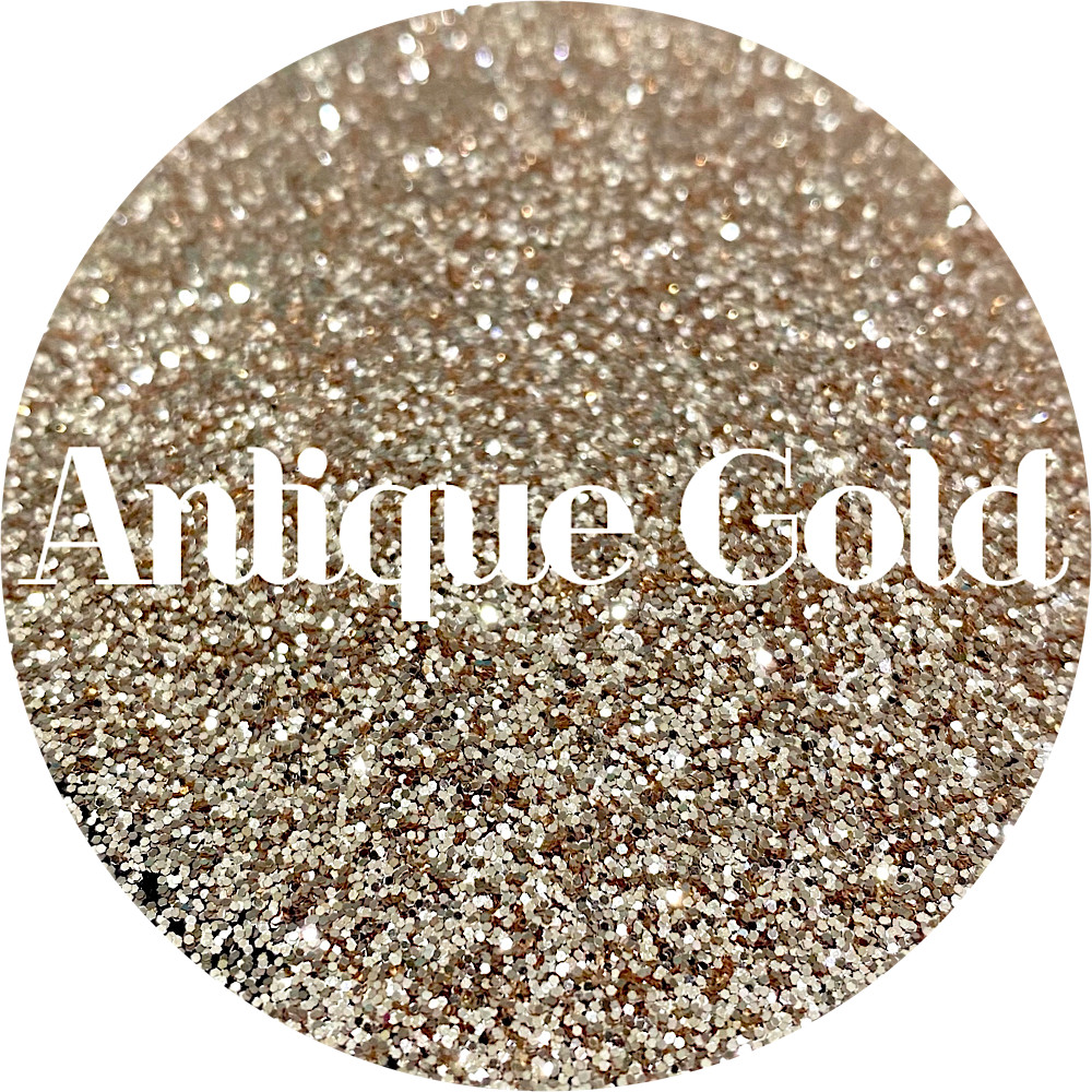Premium Polyester Glitter - Soft Gold Metallic