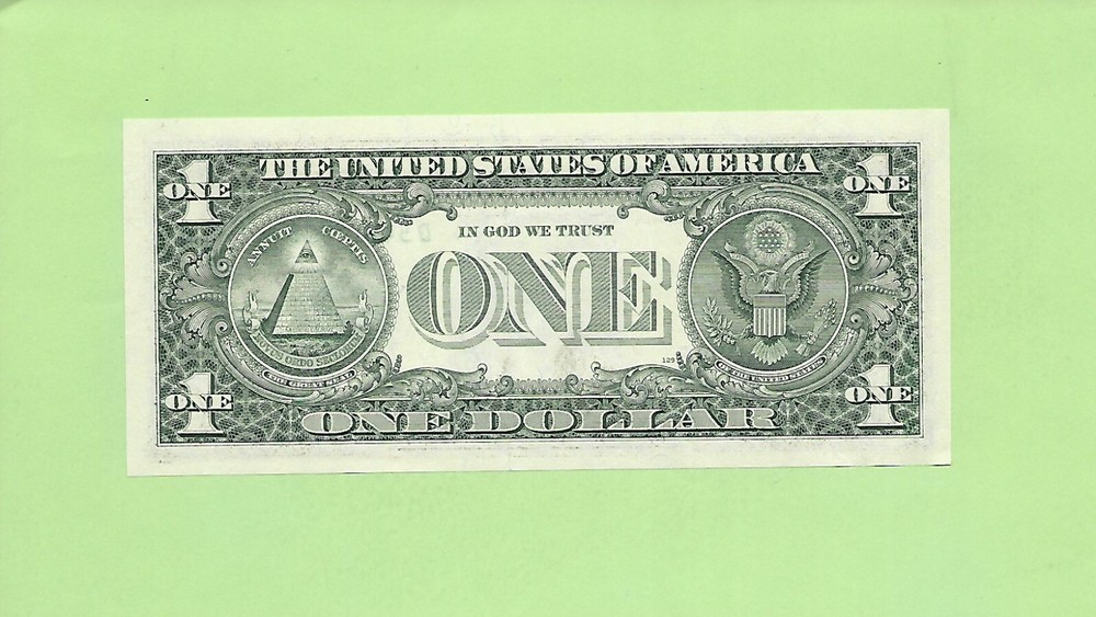 2001 ..UNCIRC $1 D 5421 7079 B .... 2001 $1 D-B NICE NOTE FRN