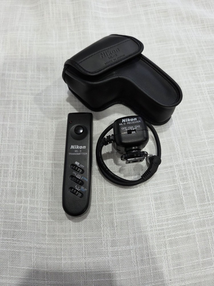 Original Nikon ML-3 Compact Modulite Remote Control, made in Japan. Unboxed