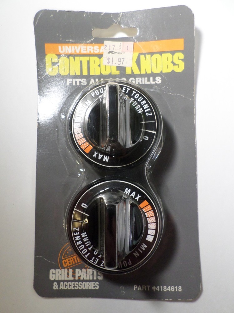 Vintage Universal Grill Knobs WC Bradley 4084618
