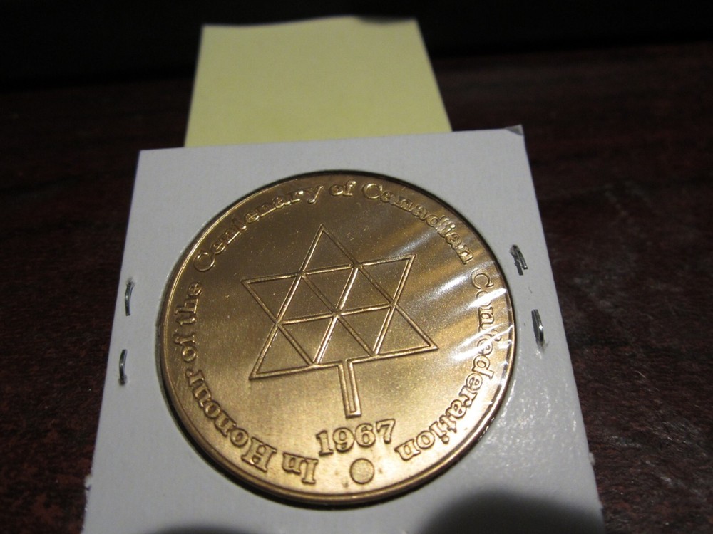 1968 - 100 Centennial, BC - Canada Commemorative Trade Dollar