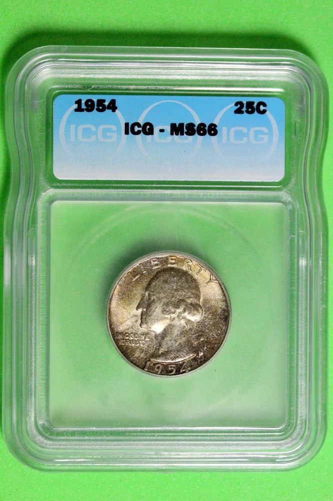 1954 ICG MS66 Washington Quarter #B26644
