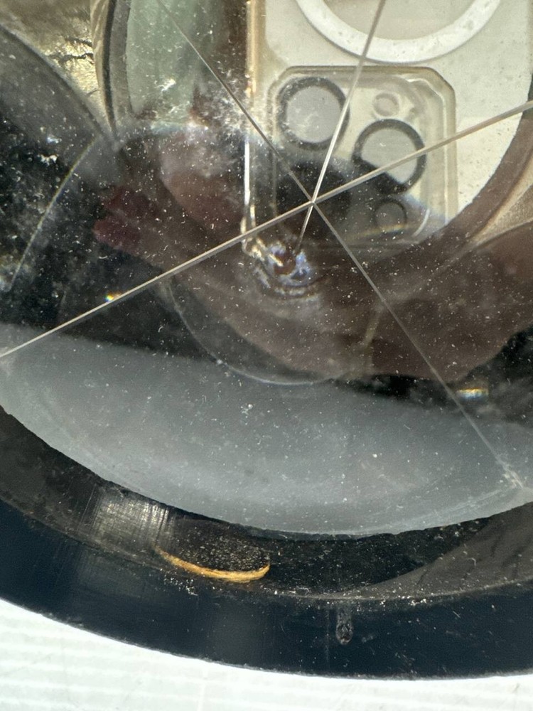 Blinking Flashing Strobe Prism with Holder Black