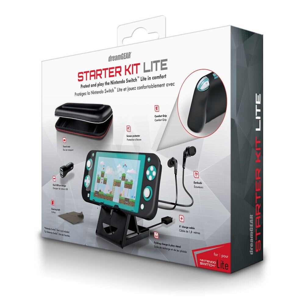 New dreamGEAR STARTER KIT LITE FOR NINTENDO SWITCH LITE