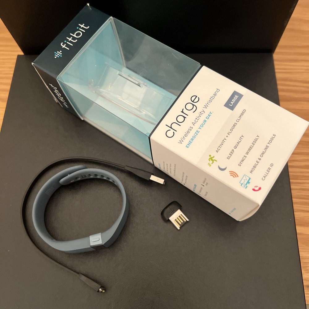 Fitbit Charge FB404 Black Fitness Activity Tracker Working