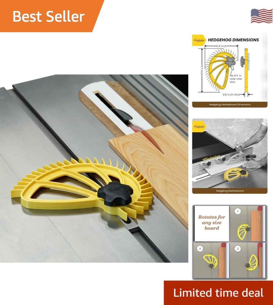 Featherboard for Table Saws for Quicker, Easier, and Safer Workflow | Improve...