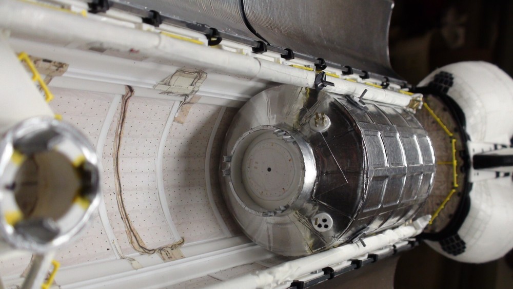 Shuttle Payload Bay Surface Detail Application Sets - 3 scales. two paper types