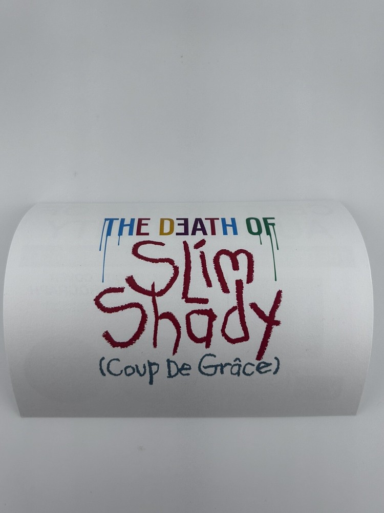 EMINEM Signed The Death of Slim Shady TDOSS 14x14 Lithograph In Hand