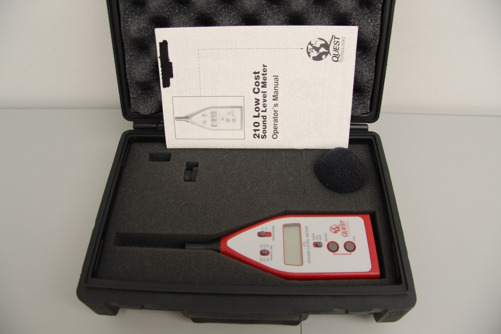 Quest Technologies 210 Sound Level Meter Nice Condition Fully Tested
