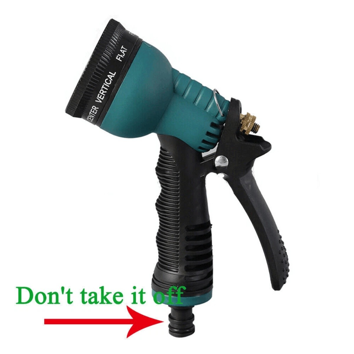 8-Dial High Pressure Garden Hose Spray Gun Lawn Watering Car Wash Jet