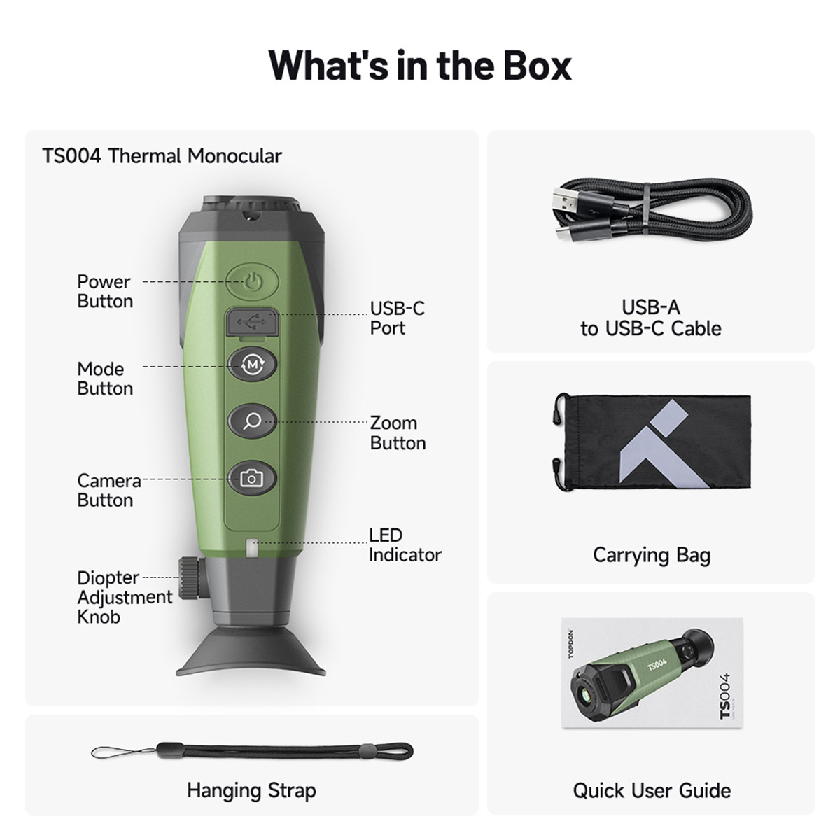 Topdon TS004 Thermal Monocular Camera