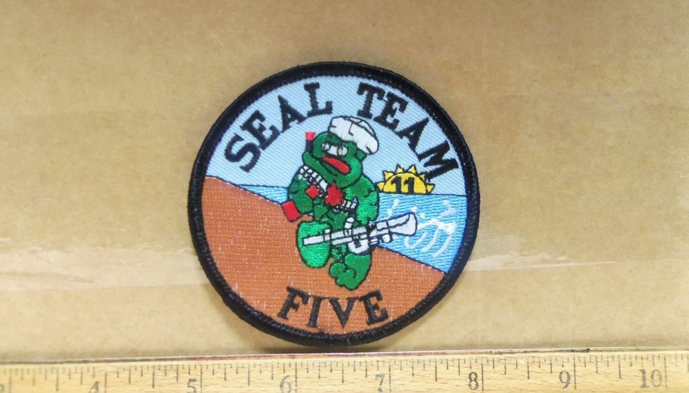 US Navy - Seal Team Five Embroidered Patch