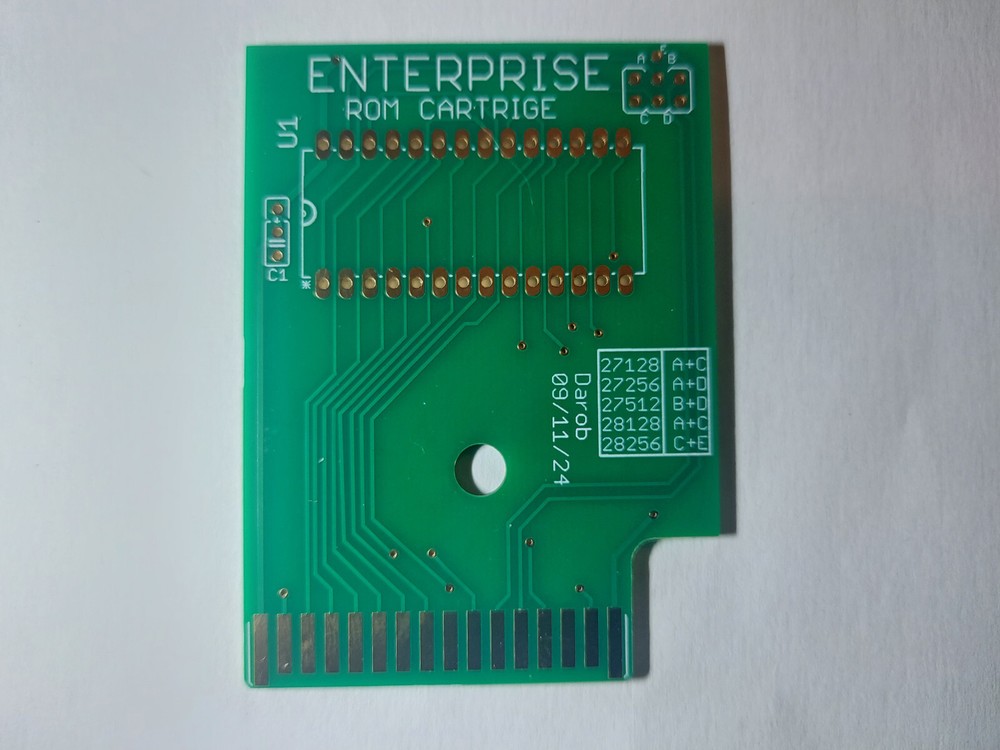 Enterprise 64/128 Cartridge PCB