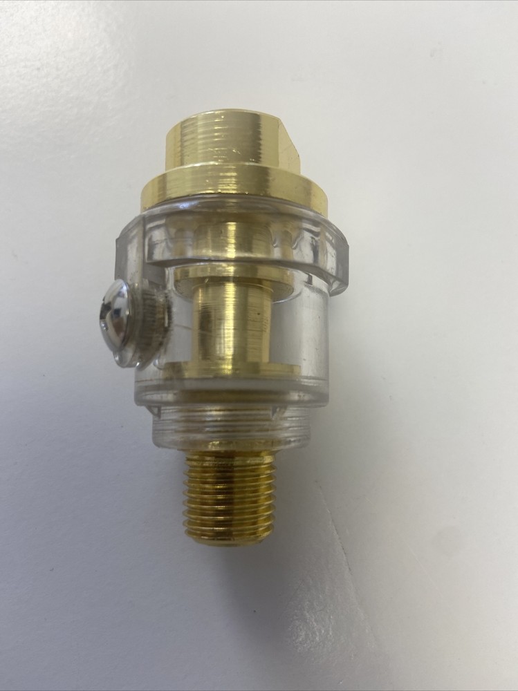 BSP 1/4" NPT In-line Automatic Oiler Accessory For Pneumatic Tool.