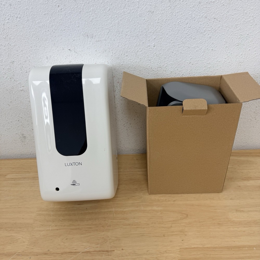 Luxton Automatic Hand Dispenser With Floor Stand With Drip Catcher And Stand