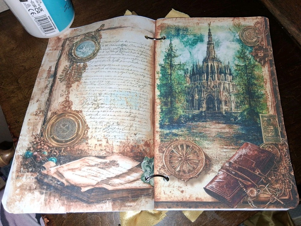 Vintage Elegance Junk Journal Scrapbook