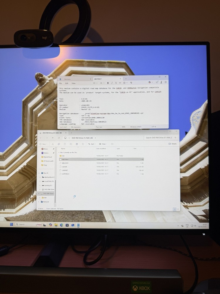 2005 Bentley Continental GT 7 Navigation Disc Set