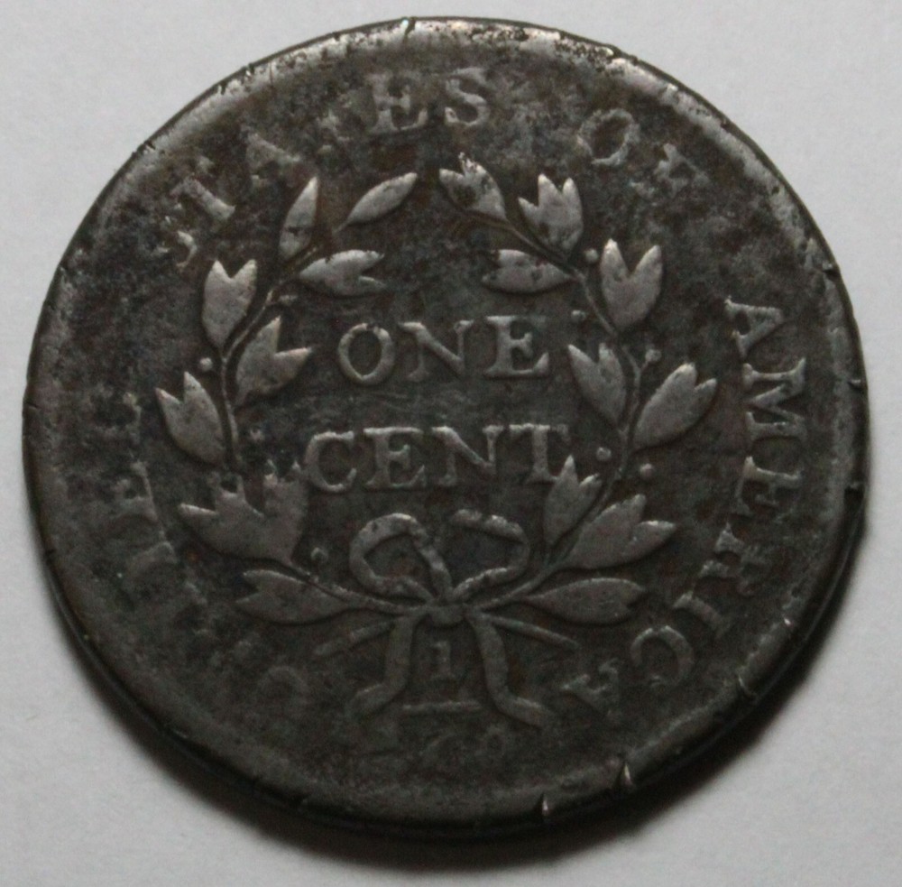 1801 Large Cent LW696