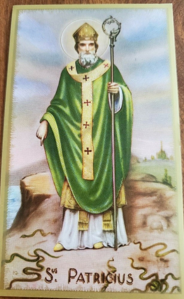 Saint Patrick prayer cards (pack of 4)